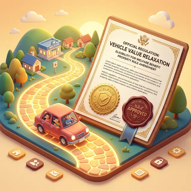 2026년 소형 자동차 재산 환산율 완화 규정 적용