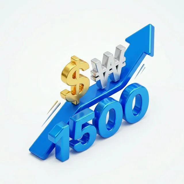 환율 1500원 돌파 및 경제 지표