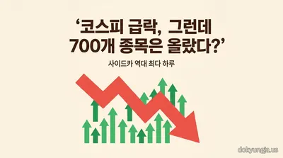 수요일(7/1) 사이드카 29회 역대최다·코스닥 나홀로 강세 보기
