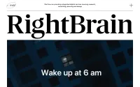 RightBrain 웹사이트 해부: WordPress + Slider Revolution UX 에이전시 분석