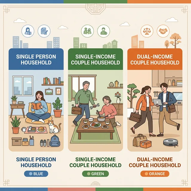 가구 유형별 자격 요건