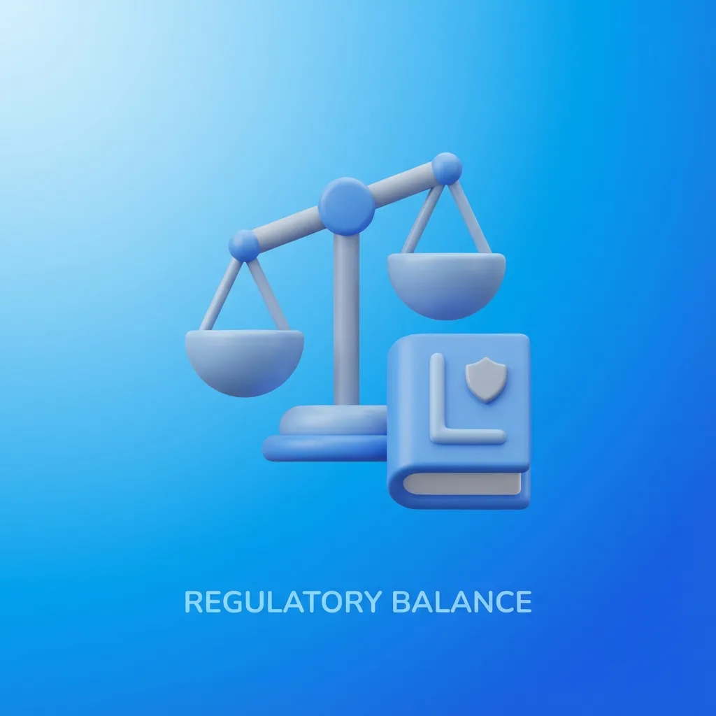 법률 서적과 방패가 있는 균형 저울의 3D 일러스트레이션