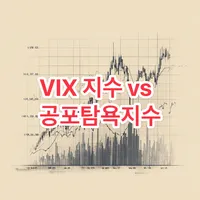VIX 지수 vs 공포탐욕지수 완벽 비교분석 - 투자 성공의 열쇠