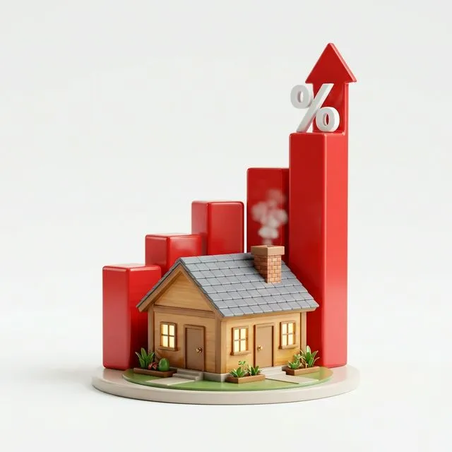 주택 담보 대출 및 금리 상승