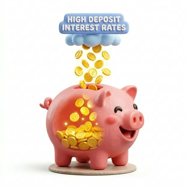 돼지 저금통 및 예금 금리 혜택