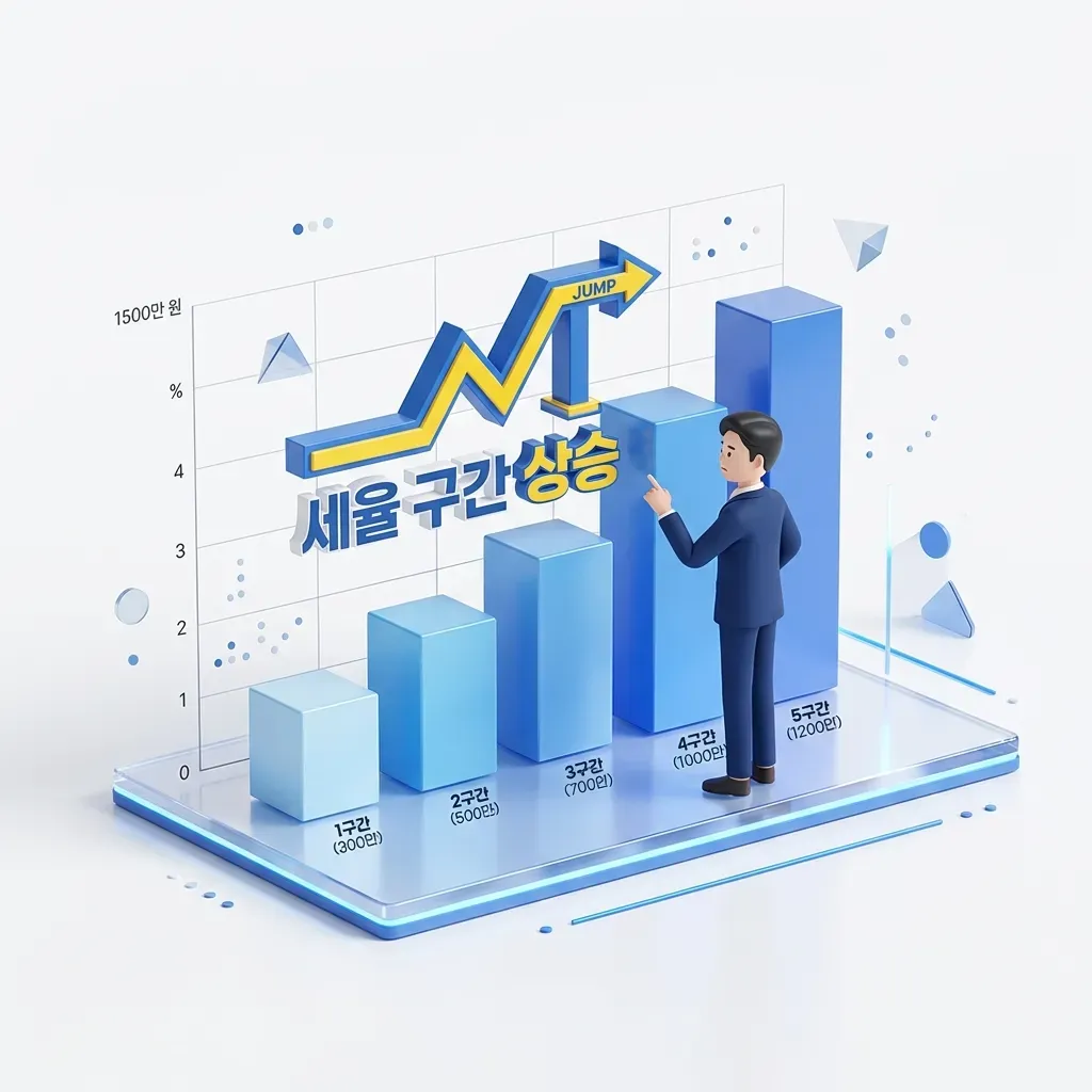 세율 구간 상승 시각화
